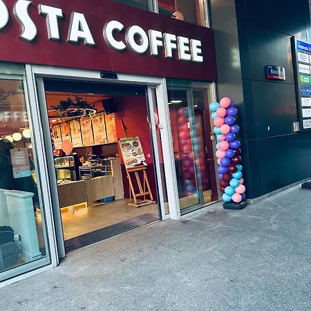 View Centrum Metro X2 Wifi 600 Mbs Smart Tv Panorama Miasta شقة وارسو