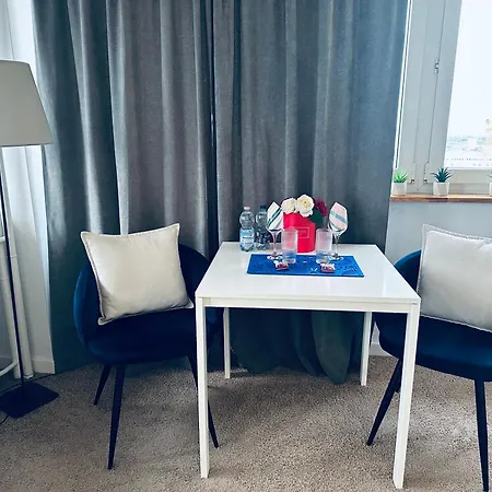 View Centrum Metro X2 Wifi 600 Mbs Smart Tv Panorama Miasta Apartament Warszawa